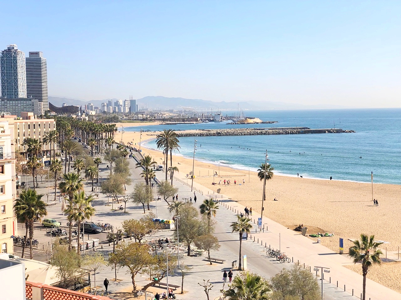 Surfen in Barcelona